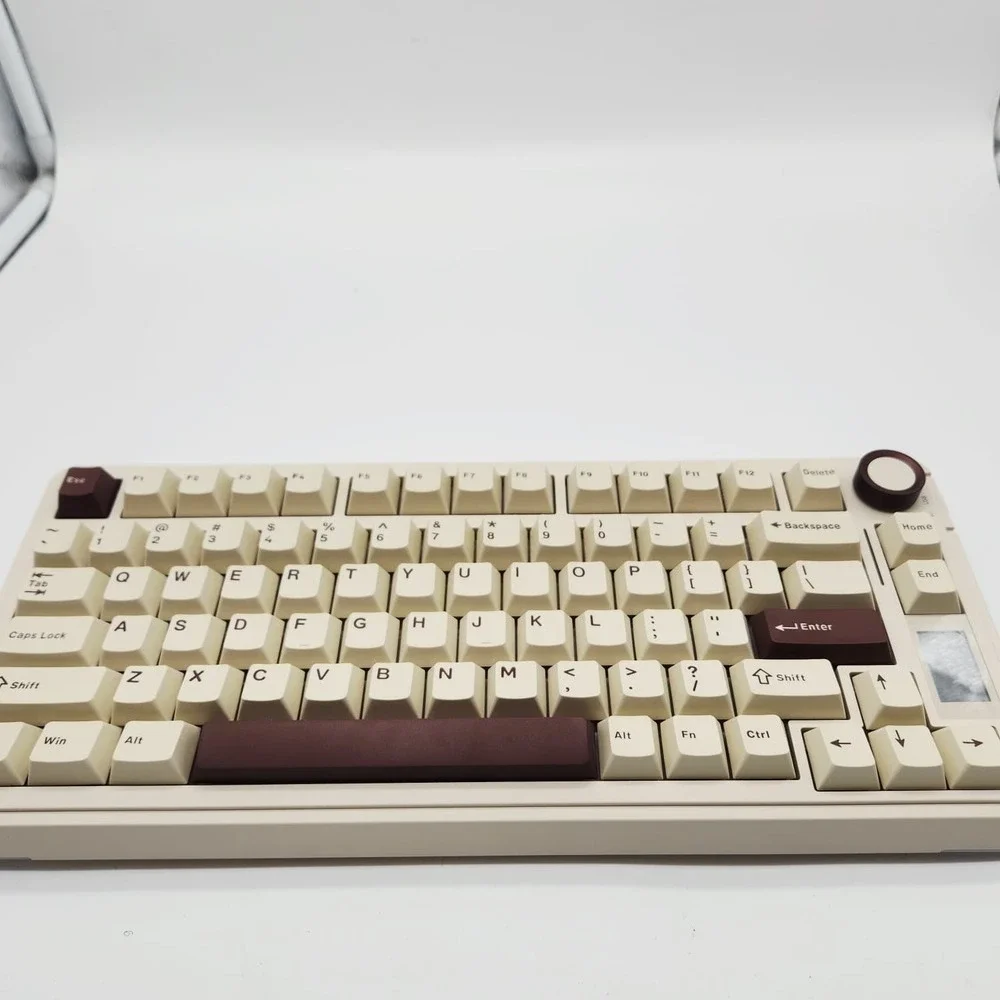 AULA S75 Pro 75% Wireless Mechanical Gaming Keyboard RGB Hot-Swappable Cream